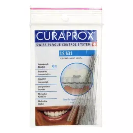 Curaprox LS 631 medzizubná kefka ex./ extra jemné, 8 ks
