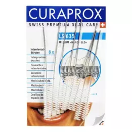 Curaprox LS 635 medzizubná kefka stredná, 8 kusov