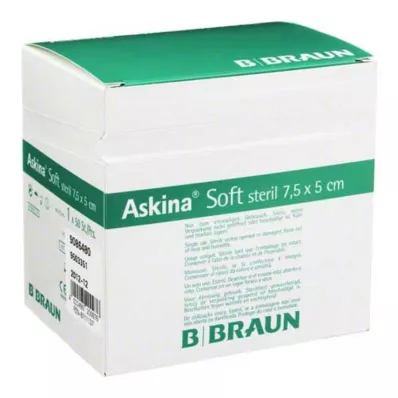 Askina Soft obväz na rany 5x7, 50 ks Askina Soft obväz na rany 5x7, 50 ks