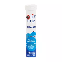 ACTIVLINE Kalcium citrón šumivé tablety, 20 ks