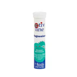 ACTIVLINE Magnézium Lemon šumivé tablety, 20 kapsúl