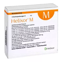 Ampulky Helixor série M pack II (4x7 kusov)