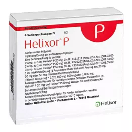 Helixor P series pack IV ampulky (4x7 kusov)