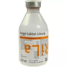 RINGER LAKTAT Plastový roztok, 250 ml