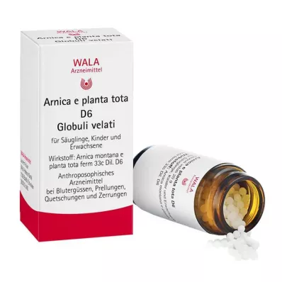 Arnica E Planta tota D 6 guľôčok, 20 g Arnica E Planta tota D 6 guľôčok, 20 g