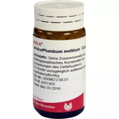 ARNICA/PLUMBUM /Mellitum globules, 20 g