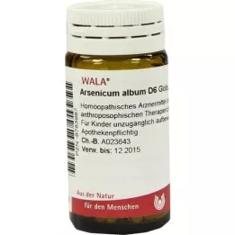 ARSENICUM ALBUM D 6 guľôčok, 20 g