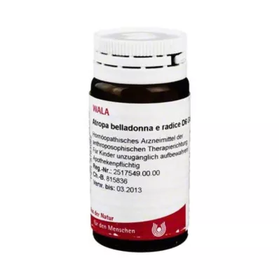 Atropa Belladonna a Radix D, 20 g Atropa Belladonna a Radix D, 20 g