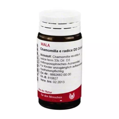 Chamomilla E Radix D 3 guľôčky, 20 g Chamomilla E Radix D 3 guľôčky, 20 g