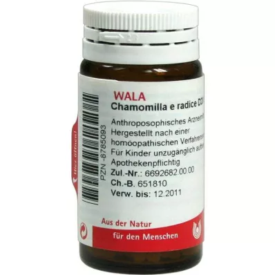 Chamomilla E Radice D 20 guľôčok, 20 g Chamomilla E Radice D 20 guľôčok, 20 g