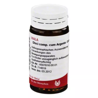 Disk comp.cum Argento globule, 20 g Disk comp.cum Argento globule, 20 g