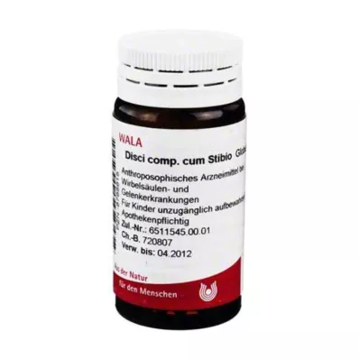 Disk comp.cum Stibio globule, 20 g Disk comp.cum Stibio globule, 20 g