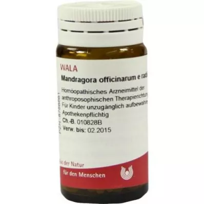 Mandragora je vypnutá.E koleso. D6 globule (20 g) Mandragora je vypnutá.E koleso. D6 globule (20 g)