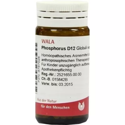 PHOSPHORUS D 12 guľôčok, 20 g