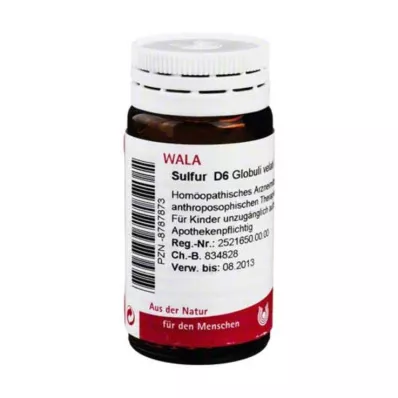 Síra D6 globule, 20 g Síra D6 globule, 20 g