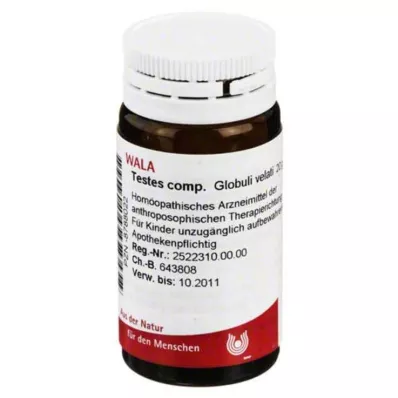 Testes comp.Guľôčky, 20 g Testes comp.Guľôčky, 20 g