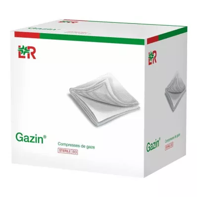 GAZIN Gáza 10x10 cm sterilná 12x veľká, 20X5 ks GAZIN Gáza 10x10 cm sterilná 12x veľká, 20X5 ks