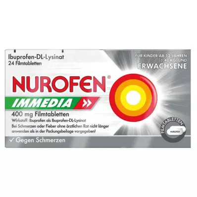 NUROFEN Immedia 400 mg filmom obalené tablety, 24 ks