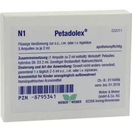 PETADOLEX Ampulky, 5X2 ml