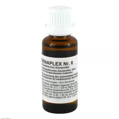REGENAPLEX č. 6 kvapky, 30 ml REGENAPLEX č. 6 kvapky, 30 ml