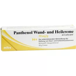 PANTHENOL Krém na rany a hojenie Jenapharm, 20 g