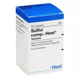 SULFUR COMP.Tablety na pätu, 50 ks
