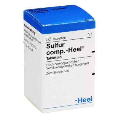 Sulphur comp.Heel tablety, 50 ks Sulphur comp.Heel tablety, 50 ks