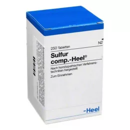 SULFUR COMP.Tablety na päty, 250 kapsúl