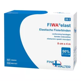 FIXIERBINDE guma 8 cmx4 m voľná, 1X20 ks