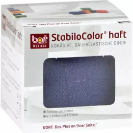 BORT StabiloColor lepiaca bandáž 8 cm modrá, 1 ks