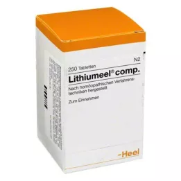 LITHIUMEEL komp. tabliet, 250 ks
