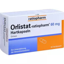 ORLISTAT-ratiopharm 60 mg tvrdé kapsuly, 84 ks