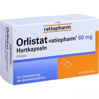 ORLISTAT-ratiopharm 60 mg tvrdé kapsuly, 84 ks