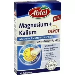 ABTEI Magnesium+Potassium Depot Tablets, 30 kapsúl
