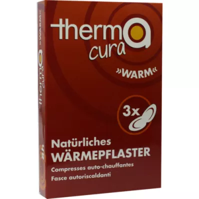 THERMACURA Teplé náplasti, 3 ks