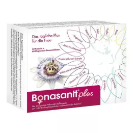 BONASANIT plus 60 kapsúl/60 pražiacich tabliet kombinované balenie, 1 ks