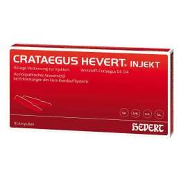 CRATAEGUS HEVERT Injekčné ampulky, 10 ks