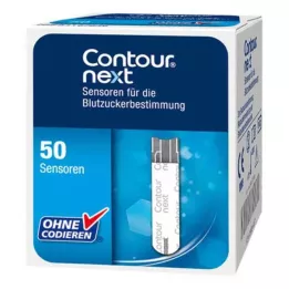 CONTOUR Testovacie prúžky Next Sensors, 50 ks