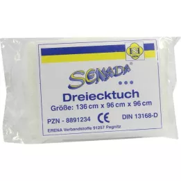 SENADA Trojhranná tkanina DIN 13168D, 1 ks