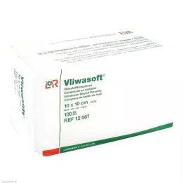VLIWASOFT Netkané kompresy 10x10 cm nesterilné 6l, 100 ks