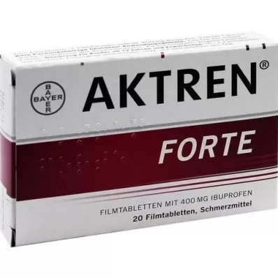 AKTREN forte filmom obalené tablety, 20 ks