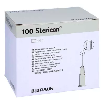 Sterican kanyly 27 G 0,4 x 25 mm tupé (100 kusov)