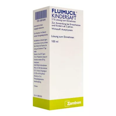 Detská šťava Fluimucil, 100 ml Detská šťava Fluimucil, 100 ml