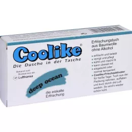 COOLIKE Osviežujúca utierka Deep Ocean, 5 ks