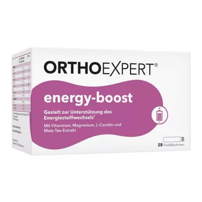 Energy-boost Orthoexpert pitné ampulky, 28X25 ml