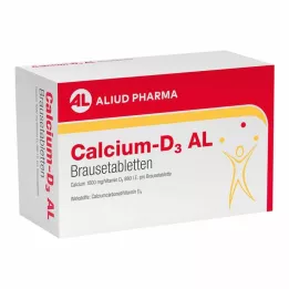 CALCIUM-D3 AL Šumivé tablety, 120 ks