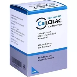 CALCILAC Žuvacie tablety, 50 ks