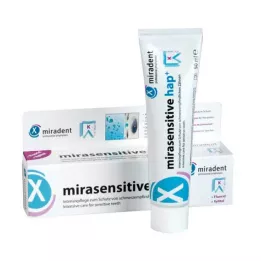 MIRADENT Zubná pasta mirasensitive hap+, 50 ml