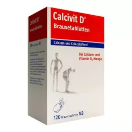 CALCIVIT D šumivé tablety, 120 kapsúl