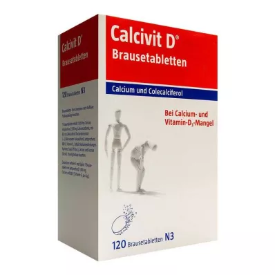 Calcivit D šumivé tablety, 120 ks